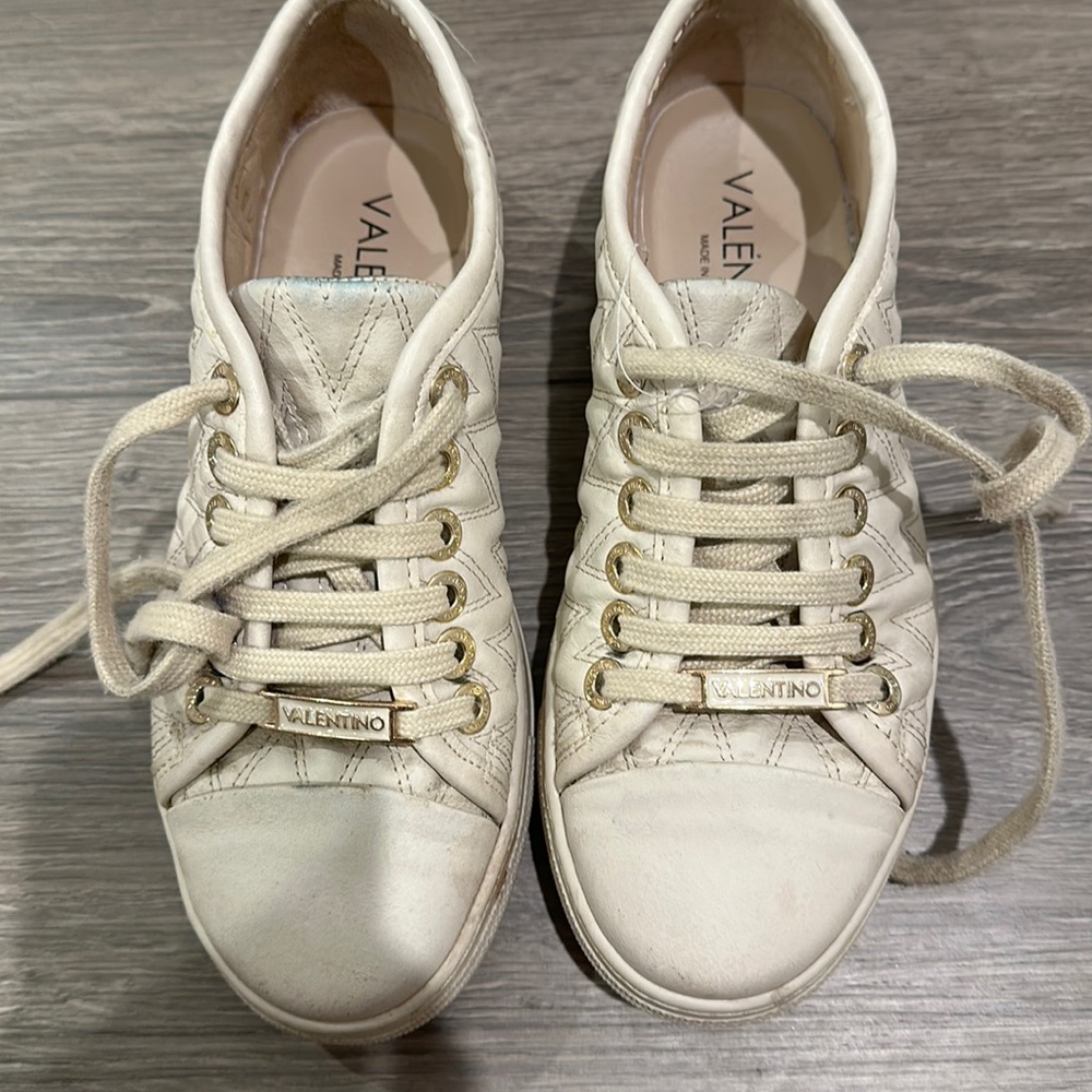 Valentino Leather Sneakers